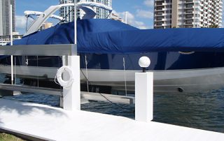 Broward County marine pressure treated docks