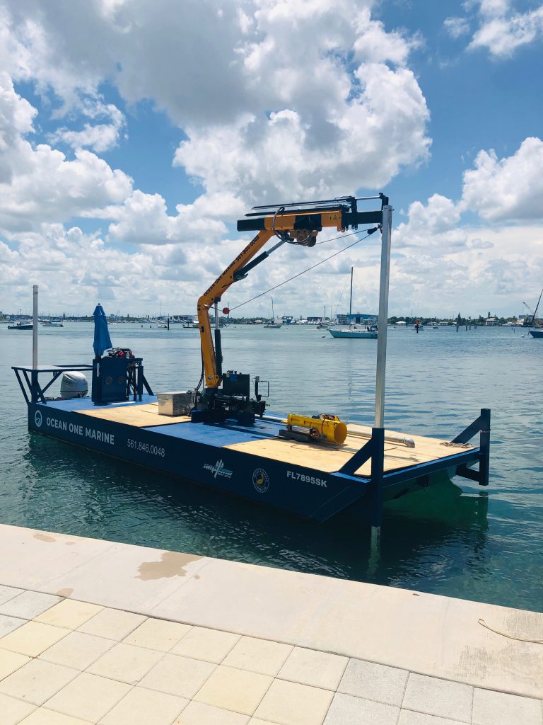 Ocean-One-Marine-Piling-Barge