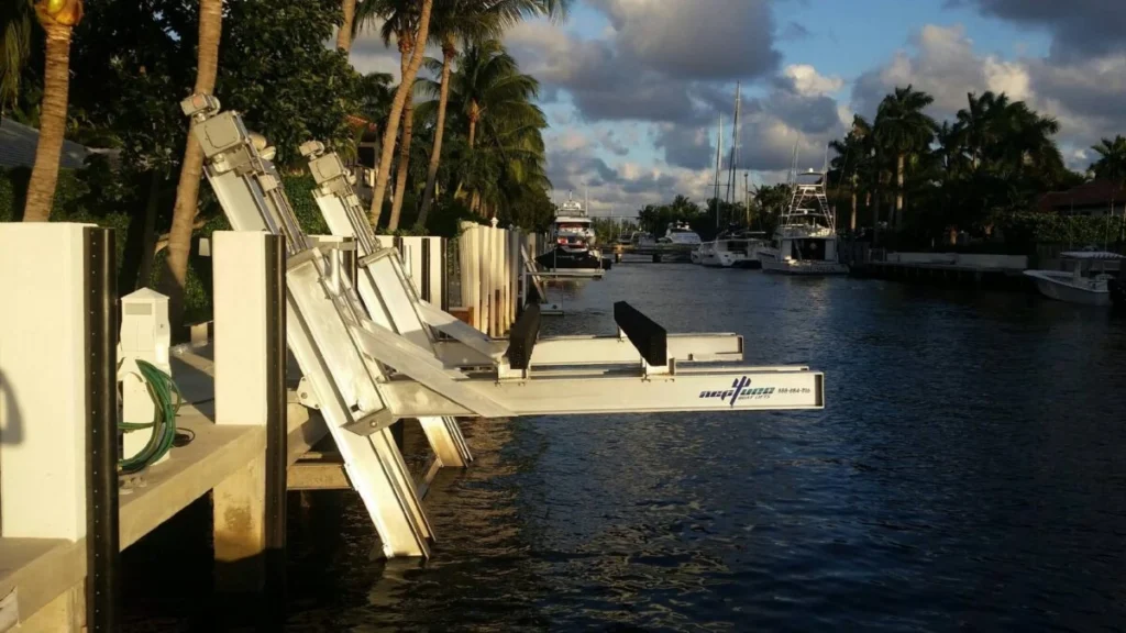 Neptune Boat Lift Installation