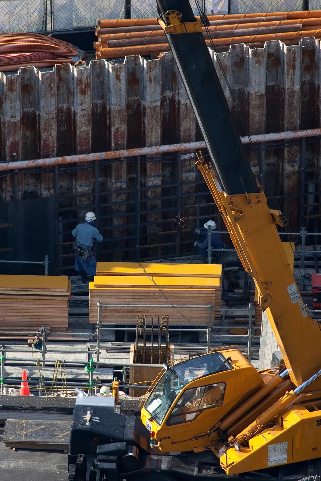 Seawall-construction